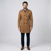 Men's Business Casual Solid Coat - Premium Fall Jacket