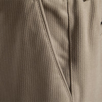 Men's Thick Business Casual Pants - Solid Color Trousers - detail