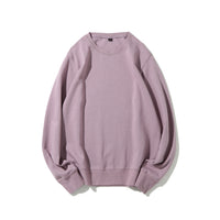 Men's Reversible Crewneck Sweatshirt - Hot Stamped Print Jacket - model wearing