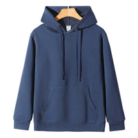 Men's Heavyweight Fleece Hoodie - 320g Cotton Pullover Sweatshirt - view 12