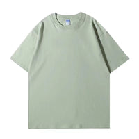Men's Heavyweight Drop Shoulder T-Shirt - 260g Premium Cotton Crewneck Tee - view 17