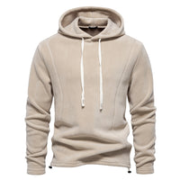 Men's Fleece Stand Collar Sweatshirt - Half Zip Pullover Top - view 15