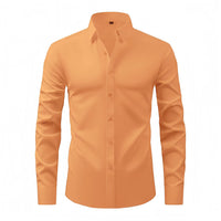 Men's Wrinkle-Free Stretch Dress Shirt - Easy Care Button Down - view 17