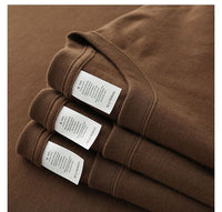 Men's Heavyweight Solid Crewneck T-Shirt - 320g Thick Premium Cotton Tee - view 15