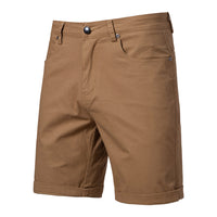 Men's Classic Cotton Chino Shorts - Casual Flat Front Summer Shorts - view 22