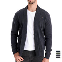 Men's Button Front Cardigan Sweater - Business Casual Knit Top