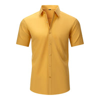 Men's Wrinkle-Free Stretch Dress Shirt - Easy Care Button Down - view 22