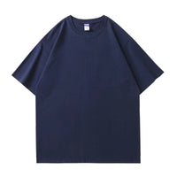 Men's Heavyweight Drop Shoulder T-Shirt - 260g Premium Cotton Crewneck Tee - view 13