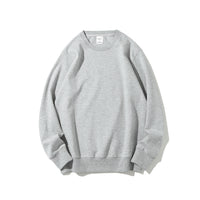 Men's Reversible Crewneck Sweatshirt - Hot Stamped Print Jacket - side view