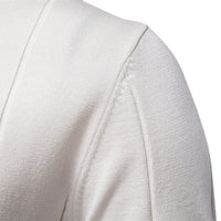 Men's Business Casual Knit Polo - Short Sleeve Collared Top - side view