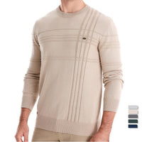 Men's Premium Crewneck Pullover - Solid Knit Sweater