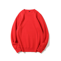 Men's Reversible Crewneck Sweatshirt - Hot Stamped Print Jacket - close up