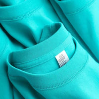 Men's Heavyweight Solid Crewneck T-Shirt - 320g Thick Premium Cotton Tee - view 18