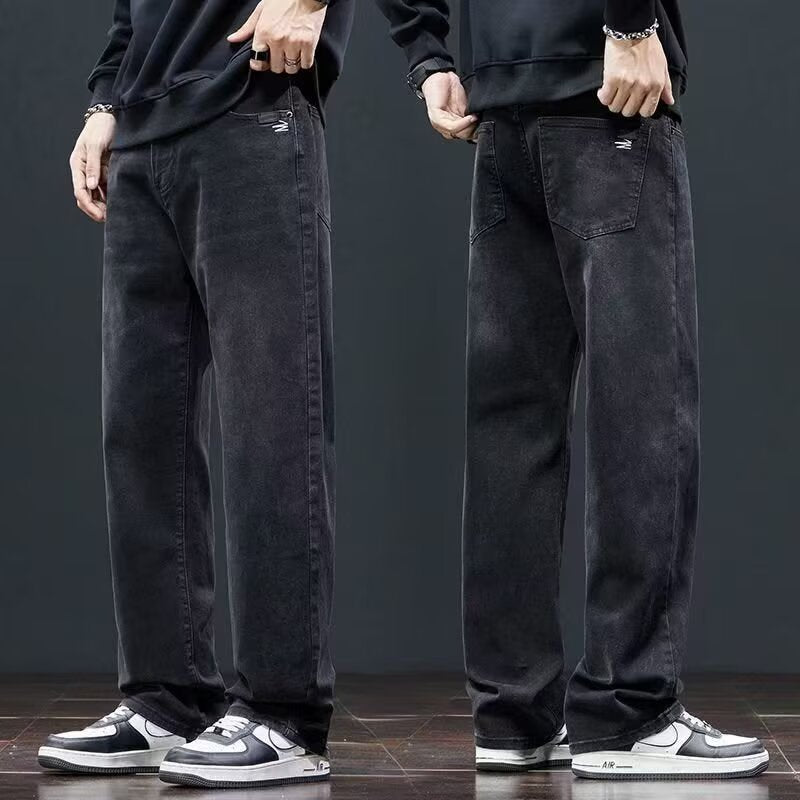 Men's Stretch Loose Straight Jeans