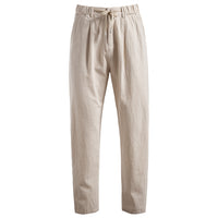 Men's Cotton Linen Casual Pants - Breathable Summer Trousers - front view