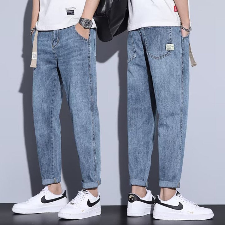 Men's Retro Casual Slim Straight Jeans