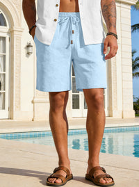 Men's Ice-Cool Quick-Dry Shorts — Lightweight Casual Sports Cropped Pants
