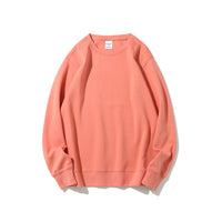 Men's Reversible Crewneck Sweatshirt - Hot Stamped Print Jacket - front view