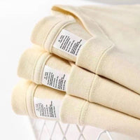 Men's Heavyweight Solid Crewneck T-Shirt - 320g Thick Premium Cotton Tee - fabric detail