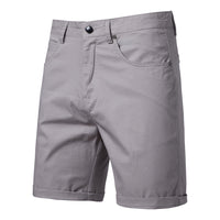 Men's Classic Cotton Chino Shorts - Casual Flat Front Summer Shorts - view 24