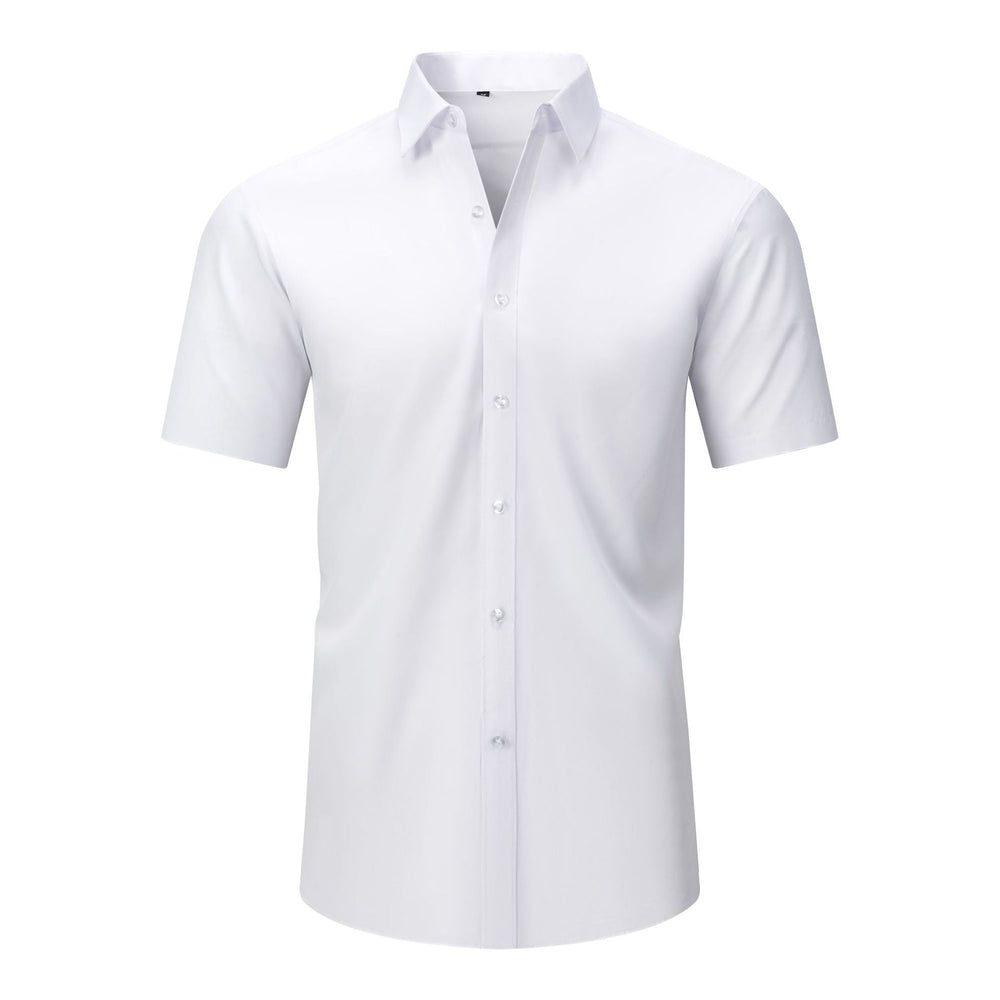 Men's Wrinkle-Free Stretch T-Shirt – Easy Care Short Sleeve
