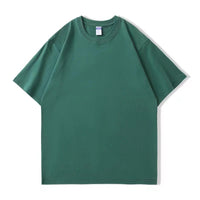 Men's Heavyweight Drop Shoulder T-Shirt - 260g Premium Cotton Crewneck Tee - view 12