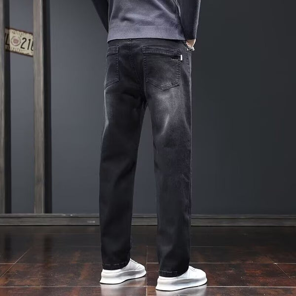 Men's Business Casual Wide Leg Jeans