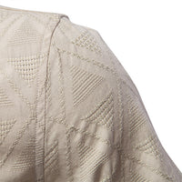 Men's Jacquard Check Short Sleeve Shirt - Casual Button Down - side view