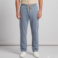 Men's Straight Cargo Sweatpants — Relaxed Fit Casual Jogger Trousers