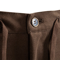 Men's Casual Dress Pants - Thick Straight Leg Trousers - side view