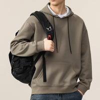 Men's Ribbed Stand Collar Half Zip Top - Raglan Sleeve Sweatshirt - view 17