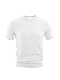 Men's Slim Fit Sports T-Shirt — Breathable Short Sleeve Running Top