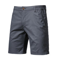 Men's Classic Cotton Chino Shorts - Casual Flat Front Summer Shorts - view 11