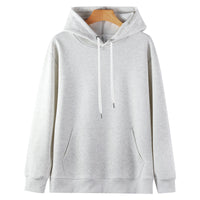 Men's Heavyweight Fleece Hoodie - 320g Cotton Pullover Sweatshirt - styled