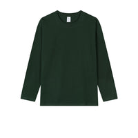 Men's Premium Combed Cotton Long Sleeve T-Shirt - Heavyweight Crewneck Base Layer - view 12