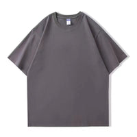 Men's Heavyweight Drop Shoulder T-Shirt - 260g Premium Cotton Crewneck Tee - view 11