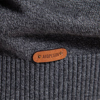 Men's Casual Crewneck Pullover Sweater - Knit Top - side view