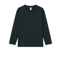 Men's Premium Combed Cotton Long Sleeve T-Shirt - Heavyweight Crewneck Base Layer - view 11