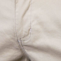 Men's Classic Cotton Chino Shorts - Casual Flat Front Summer Shorts - back view