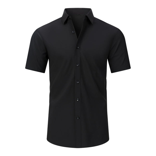 Men's Wrinkle-Free Stretch T-Shirt – Easy Care Short Sleeve