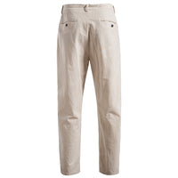 Men's Cotton Linen Casual Pants - Breathable Summer Trousers - back view