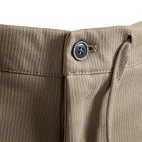 Men's Thick Business Casual Pants - Solid Color Trousers - side view