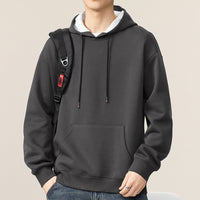 Men's Ribbed Stand Collar Half Zip Top - Raglan Sleeve Sweatshirt - view 12