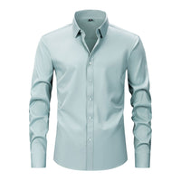 Men's Wrinkle-Free Stretch Dress Shirt - Easy Care Button Down - view 15