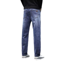 Men's Business Casual Wide Leg Jeans - side view