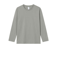 Men's Premium Combed Cotton Long Sleeve T-Shirt - Heavyweight Crewneck Base Layer - view 13
