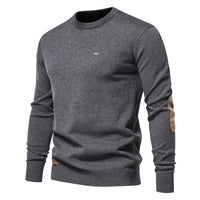 Men's Casual Crewneck Pullover Sweater - Knit Top
