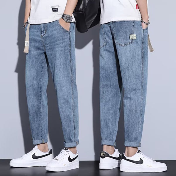 Men's Retro Casual Slim Straight Jeans