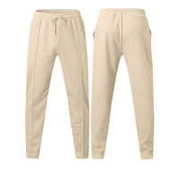 Men's Straight Cargo Sweatpants — Relaxed Fit Casual Jogger Trousers