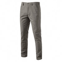 Men's Cotton Linen Straight Pants - Breathable Casual Trousers - view 12